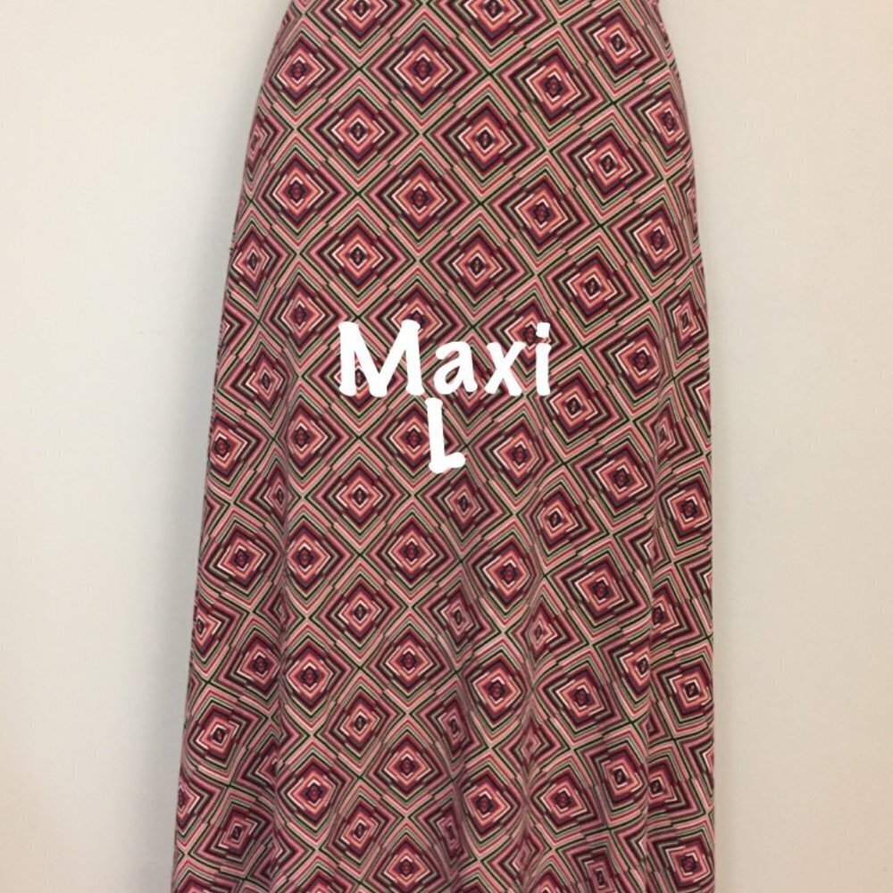 LuLaRoe Large Maxi Skirt
